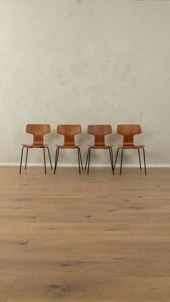 Image 1 of Chaises Hammer 3103, Arne Jacobsen, Vintage