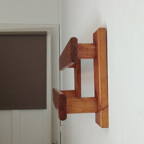 Image 1 of Vintage pine towel rack