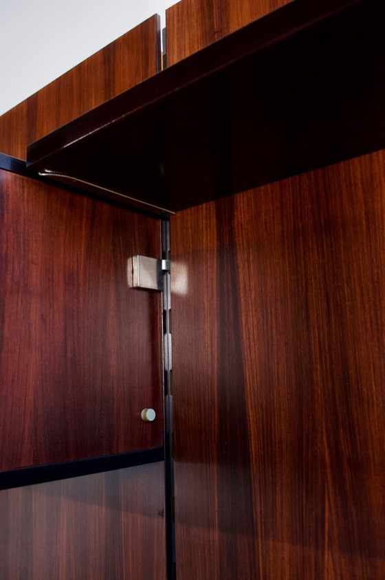 Image 1 of Modulaire plank van palissanderhout, ICO PARISI, jaren 1960, uitgever MIM ROMA