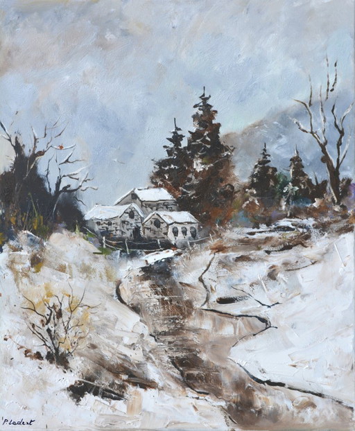 River in winter