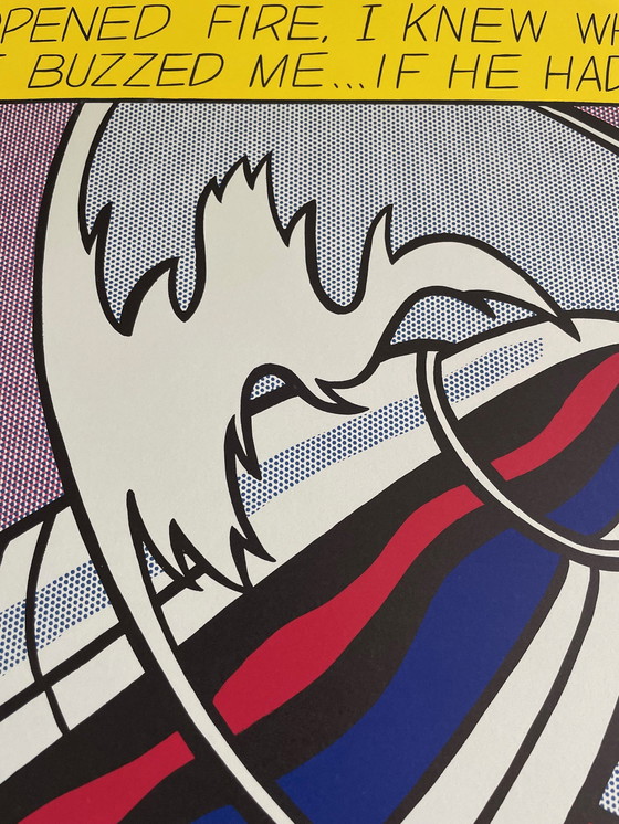 Image 1 of Roy Lichtenstein (1923-1997), Mentre aprivo il fuoco, 1964, Copyright R. Lichtenstein c/o Beeldrecht Amstelveen, Stedelijk Museu
