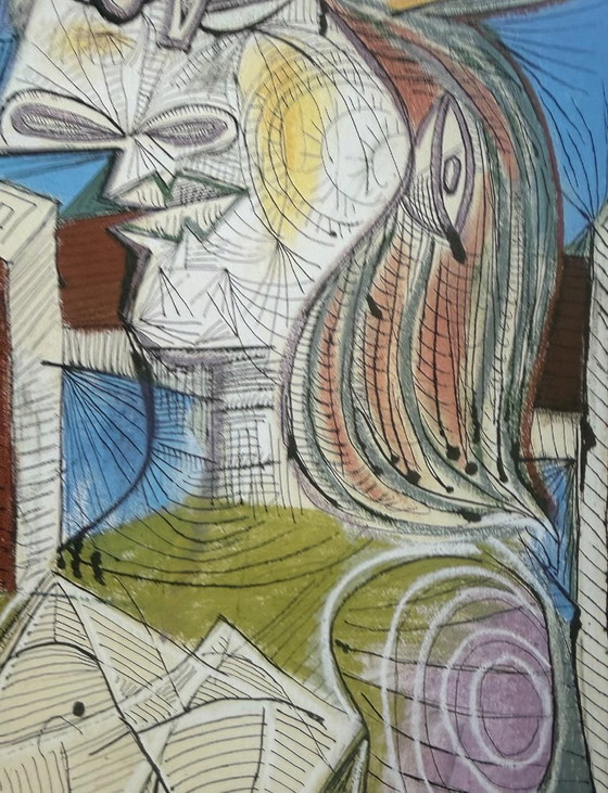 Pablo Picasso (1881-1973), Femme Assise (Dora), 1938, Copyright Succession Picasso/Biledkunst, 2013 – Poster (photo 7 of 10)