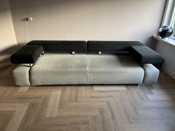 Brühl Sunrise 3-Sitzer-Sofa – Metal, Textile (photo 3 of 7)