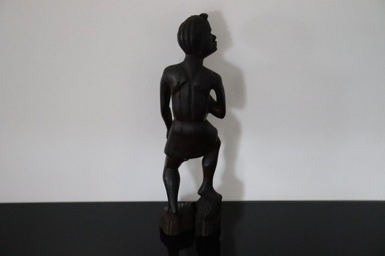 Image 1 of Wooden sculpture African figure