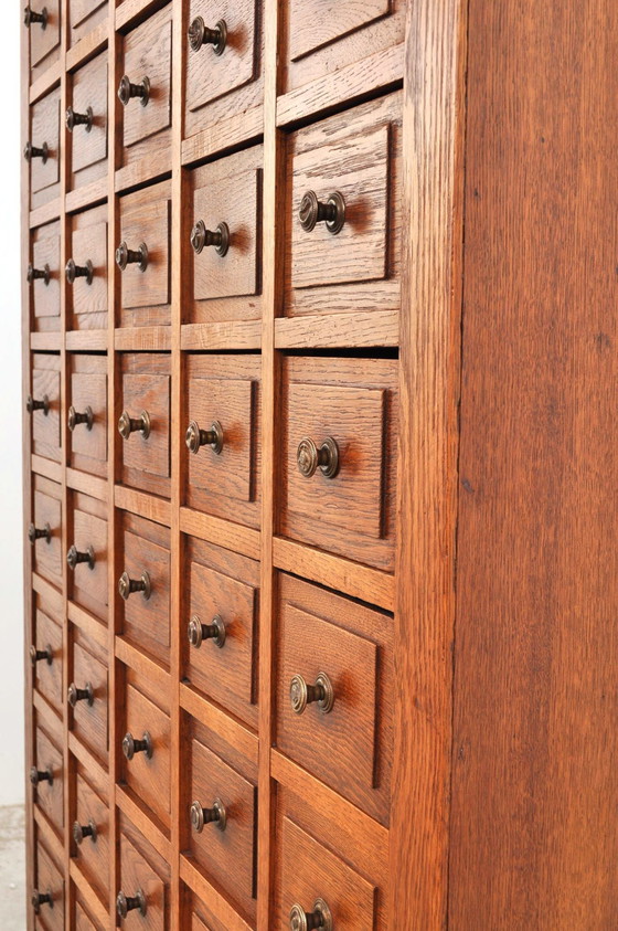 Image 1 of Antique oak chest of drawers 1900s