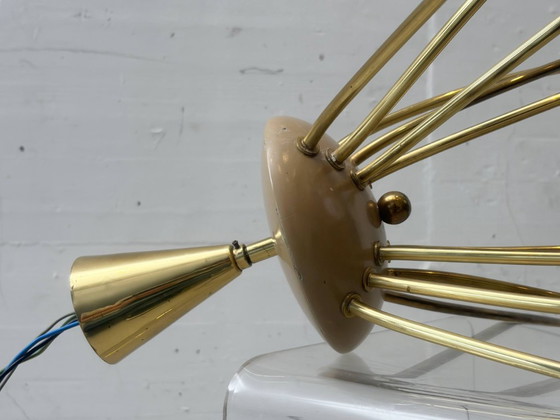 Lampada a forma di ragno vintage, anni '50 – Plafoniere, Metal (photo 3 of 12)