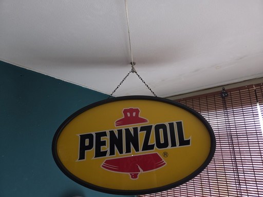 Pennzoil light box