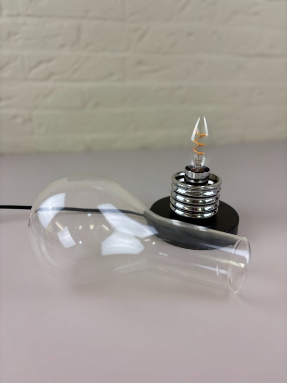 Image 1 of Light Bulb table lamp – Pop Art design, 1990s