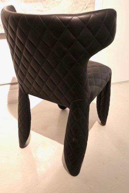 Image 1 of 2x Moooi Monster Chair - Schwarzes Leder