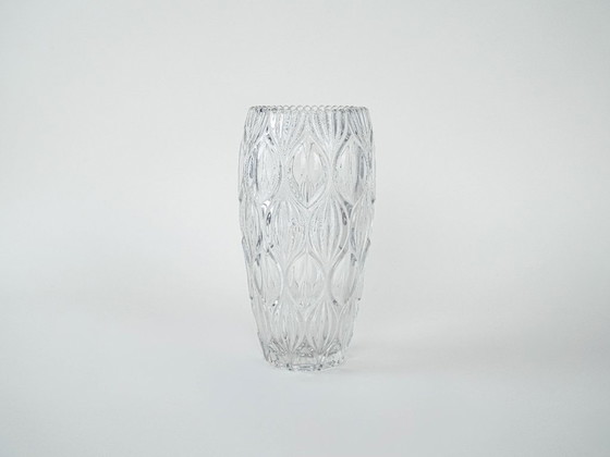 Image 1 of Crystal Vase, Italian Design, 1960s, Made in Italy