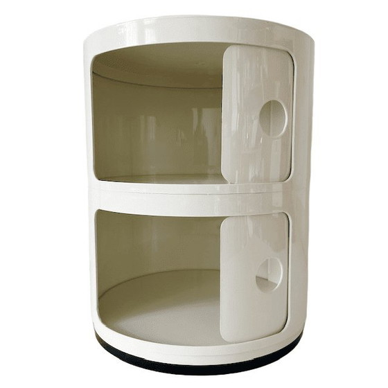 Image 1 of Vintage mid-century space age Kartell cabinet Anna Castelli Ferrieri 1970's