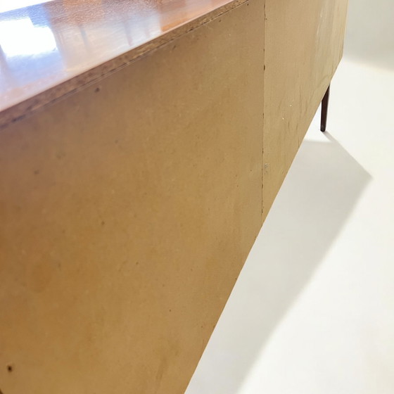 Image 1 of Mid - Century walnut sideboard - mid 60's Scandinavian design made in Germany.