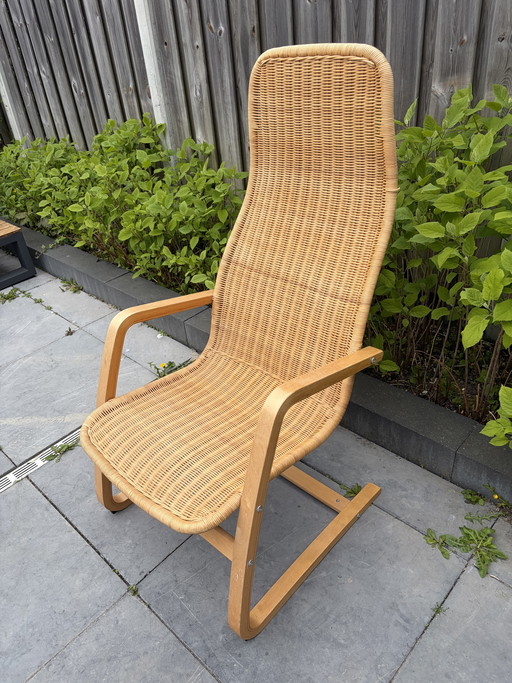 Vintage IKEA Oland Yngve Ekstrom armchair