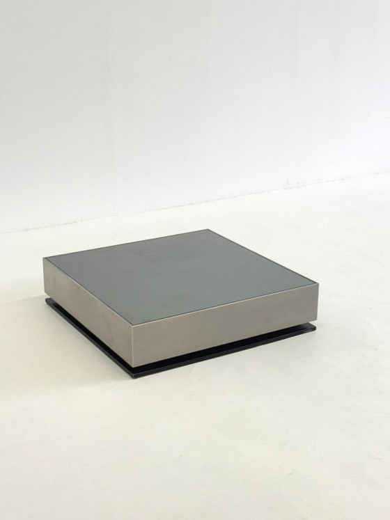 Giovanni Ausenda Coffee Table NY FORM Mirror Glass – Chrome (photo 3 of 8)
