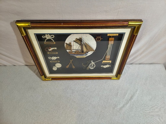 Image 1 of Schiffsdiorama-Rahmen in Glas