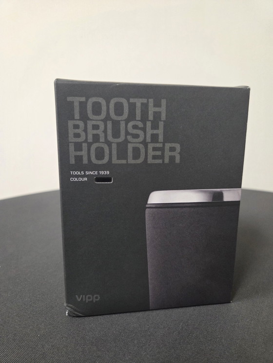 Image 1 of Porte-brosse à dents Vipp 7 noir - neuf sous emballage