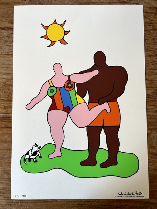 Niki de Saint Phalle – Sur La Plage : Silkscreen set 