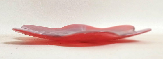 Image 1 of Murano glazen schaal of sieradenschaal, jaren 70, 31 cm breed