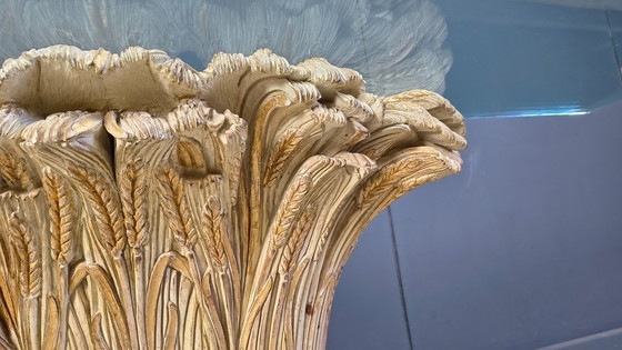 Image 1 of Consola con forma de gavilla de trigo, de Franco Chelini, década de 1970.