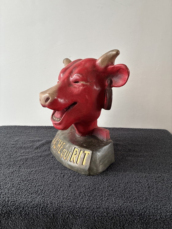Image 1 of Immagine pubblicitaria vintage La Vache oui rit
