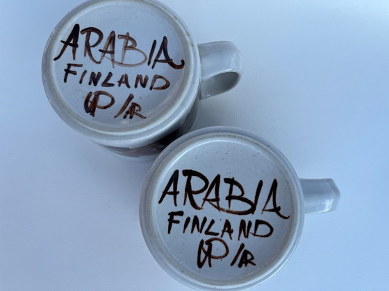 Image 1 of Arabia Rosmariini Theemokken Uit De UP/AR Serie