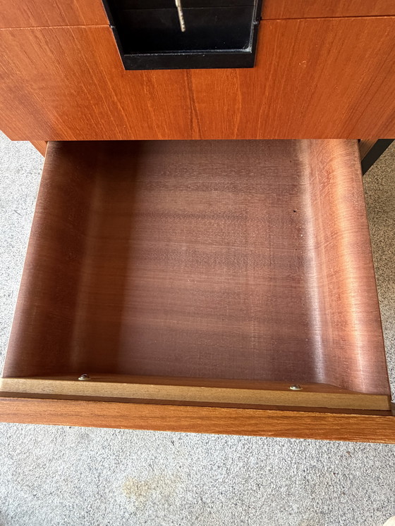 Image 1 of Vintage Dutch design desk Cees Braakman Pastoe Japanese series