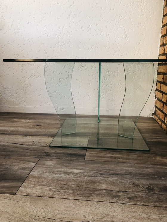 Image 1 of Italiaans Design Glazen Salontafel