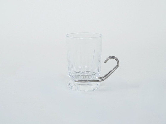 Image 1 of Teegläser-Set, italienisches Design, 1970er Jahre, hergestellt in Italien