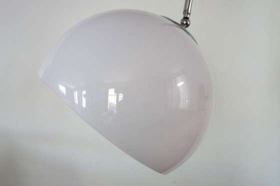 Italian Arc Floor Lamp by Dlg Guzzini, 1970s – Floor lights, Plastic, Marble (photo 8 of 16)