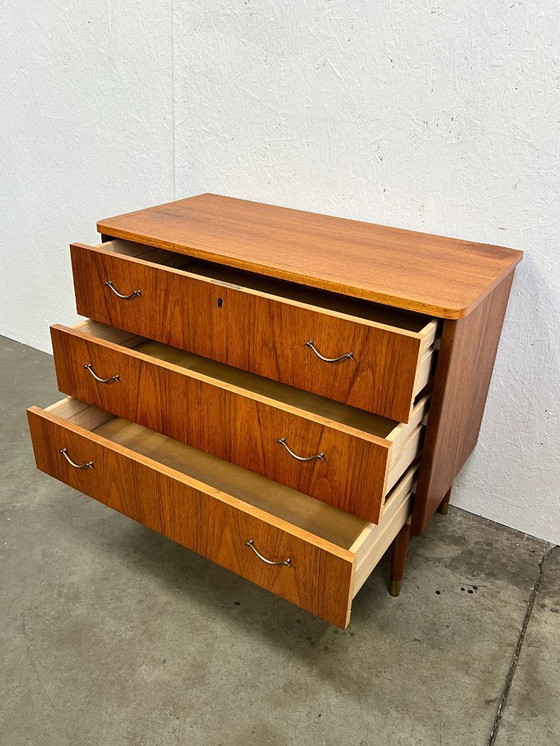 Image 1 of Commode vintage du milieu du siècle, Svensk Möbelindustri Smi, Suède 1960
