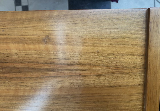 Image 1 of 2-door wood sideboard or Record cabinet 1970s