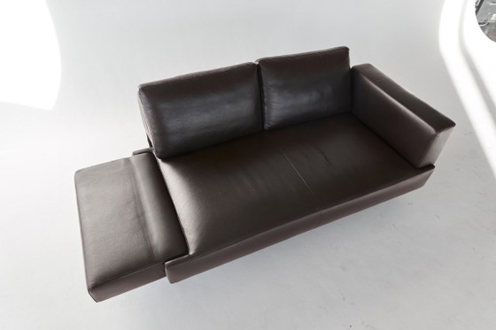 Image 1 of Divano di design FSM EASY | Pelle spessa a sigaro
