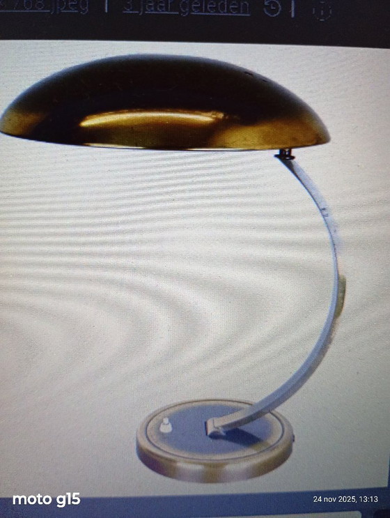 Image 1 of Original Bauhaus/Art Deco Kaiser Dell desk lamp Model 6751