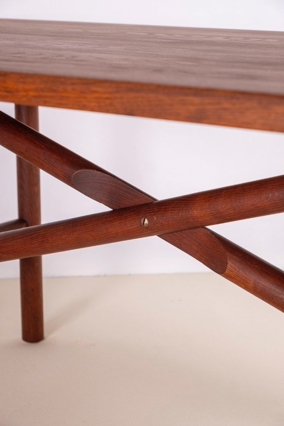 Image 1 of Dining Table in Oak by Danish Cabinetmaker, 1960s Denmark