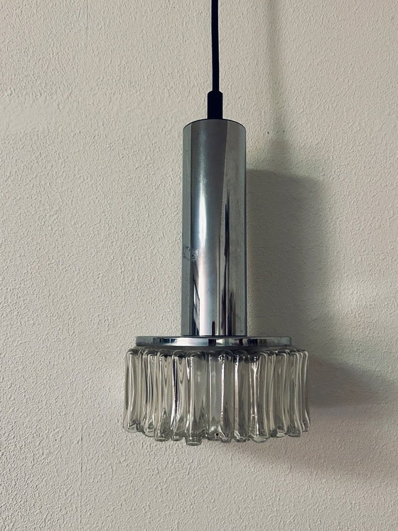 Image 1 of pair of Staff Leuchten bubble pendant lights 