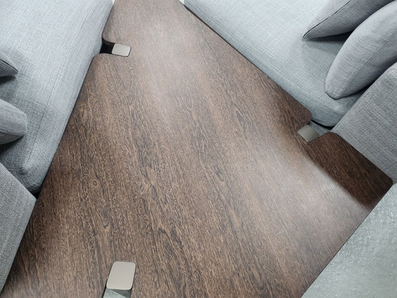 Minotti - Freeman Duvet sofa + coffee table Jacob by Rodolfo Dordoni, Modular sofas, Other, Grey (photo 9 of 9)