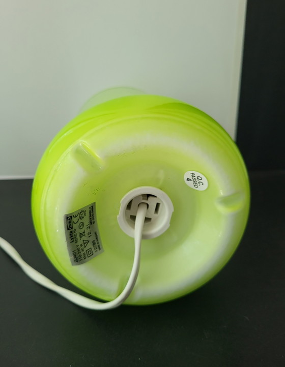 Vintage Ikea Lykta Lamp Green. – Table lamps, Glass (photo 4 of 5)