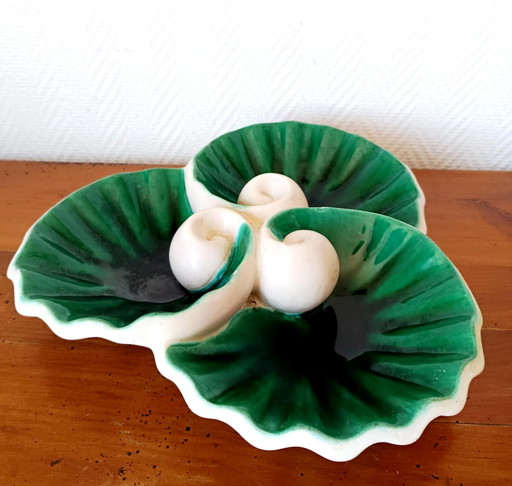 Plat de Service en Céramique Vintage 1960
