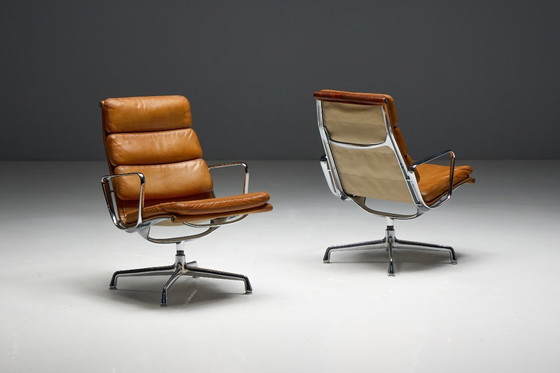 Image 1 of EA216 Soft Pad Chair van Charles en Ray Eames, VS, 1969