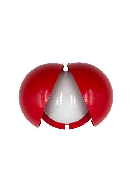 Image 1 of Gianemilio Piero e Anna Monti, mod. Applique rossa Lampira, Fontana Arte Italia, 1970