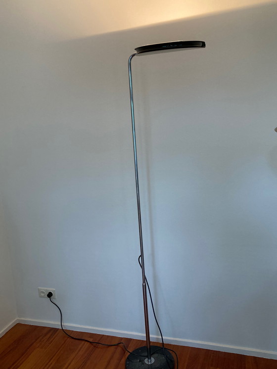 Image 1 of Floor Lamp Mezzaluna - Italian Design Bruno Gecchelin 1975