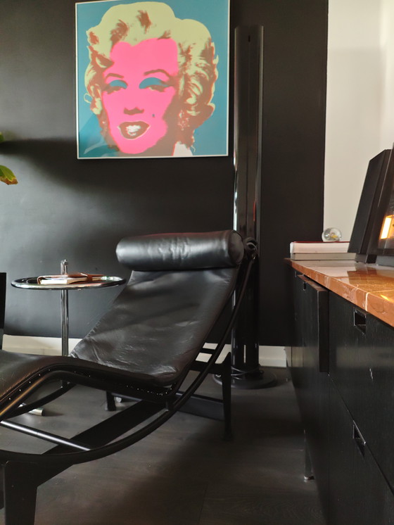 Image 1 of Cassina lc4 black Base & Frame Corbusier 2000s