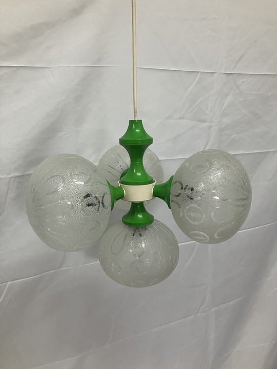 Image 1 of Vintage pendant lamp by Richard Essig Germany 1970s