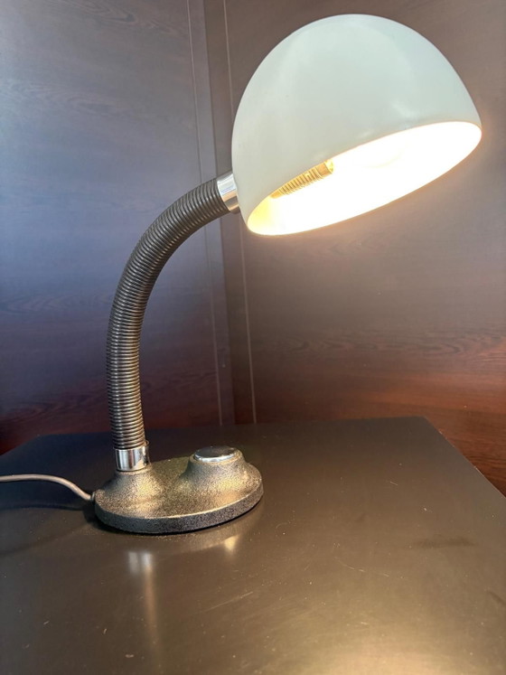 Vintage Lamp from Hillebrand Lighting, 1970s, Space Age, Hillebrand-Leuchten, Table lamps, Metal, Black (photo 4 of 8)