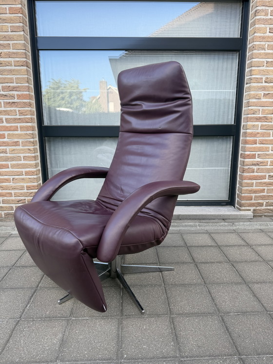 Image 1 of Jori Yoga Medi Monomove relax Lipano Burgundy Verstelbare kopsteun