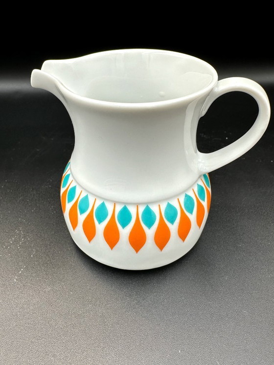 Image 1 of Thomas Rosenthal Tazas con platillos y jarra de leche