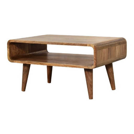 Mueble de TV abierto en madera maciza de mango con aspecto de roble. – Artisan, Muebles TV, Wood (photo 3 of 10)
