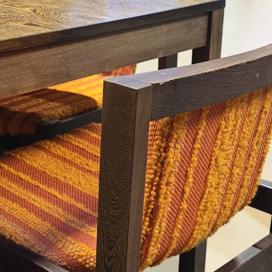 Image 1 of Ensemble de salle à manger style années 70 – table et 6 chaises