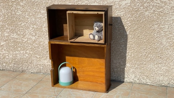 Scaffale Vintage con Cassetti in Rovere Massiccio – Credenze, Wood (photo 13 of 30)