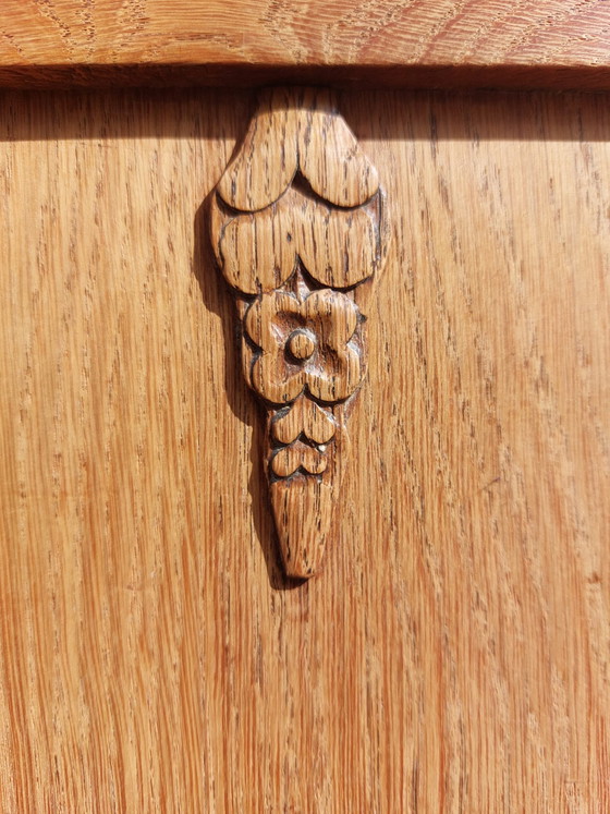 Image 1 of Antiker Schrank der Amsterdamer Schule, Art-Deco-Bücherregal